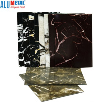 marble surface aluminium composite panel stone look pvdf coated acp pvdf sucata de acm